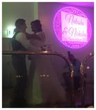 Free Personalised Projected Monogram at your reception Geelong DJs 2 _small