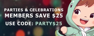 Parties &amp; Celebrations Members Save $25 - PARTY$25 Brisbane Kids Party Equipment Hire