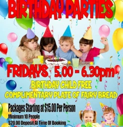 Birthday Party Special Bayswater Kids Party Venues
