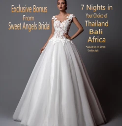 Receive A 7 Night Accommodation Package - 3 Exotic Overseas Destinations to choose from.. Oak Flats Wedding Clothing